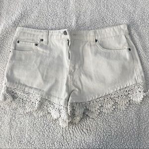 White Forever 21 Shorts